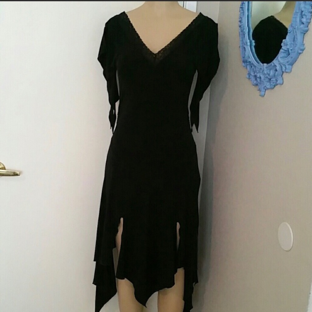 ISO Forever 21 Black Handkerchief Dress Sm or Med!